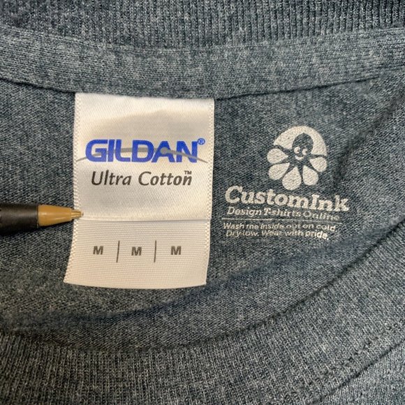 NEW Gonzaga Mens T Shirt Freshman Retreat 2015 AM DG with Names GRAY M Bulldog - Picture 9 of 12